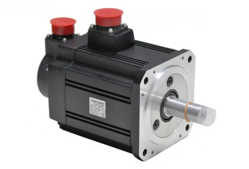 Серводвигатель HC-SFS502B оснащен тормозом